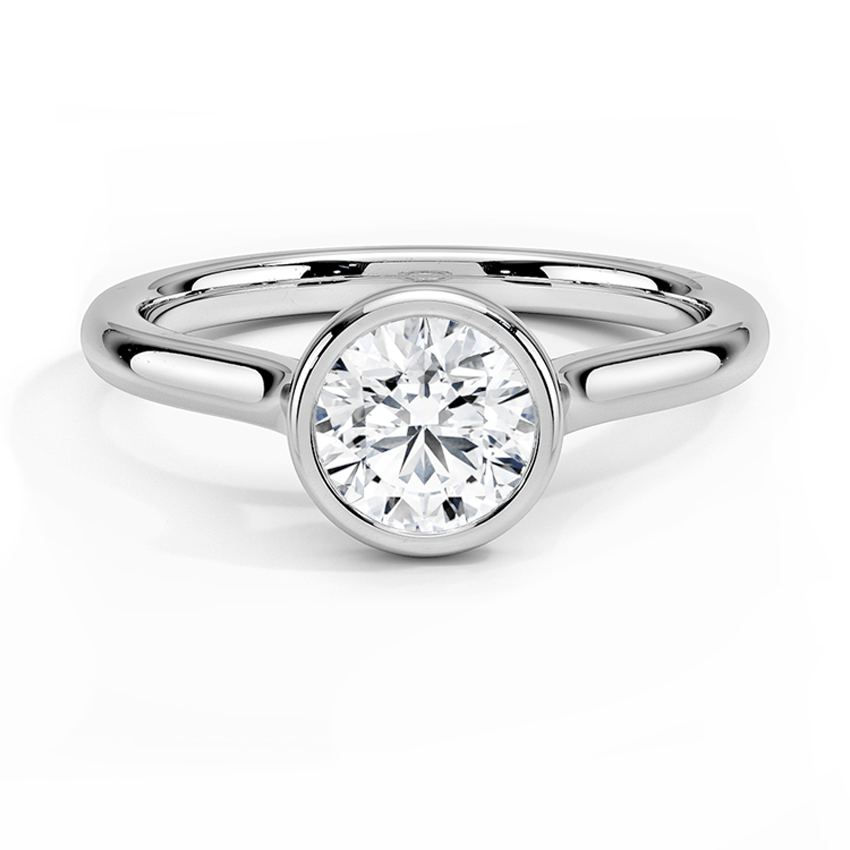 Bezel Engagement Ring