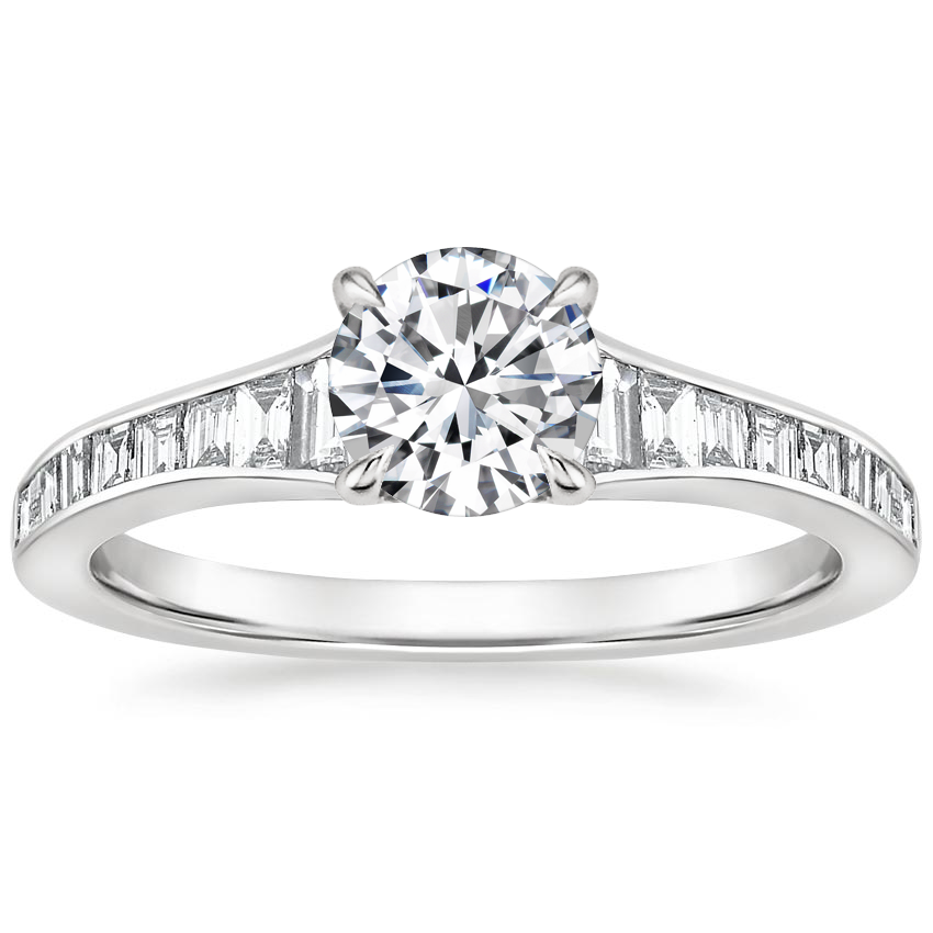 Channel Setting Engagement Ring