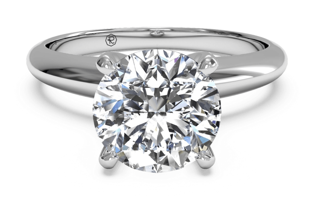 Four Prong Solitaire Engagement Rings